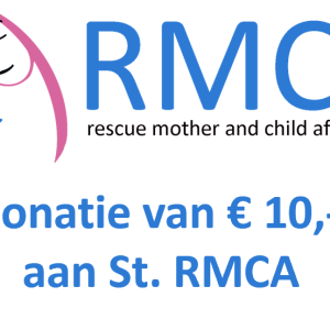 Donatie aan St. Rescue Mother and Child Afghanistan à € 10,- (zónder pioenrozen)
