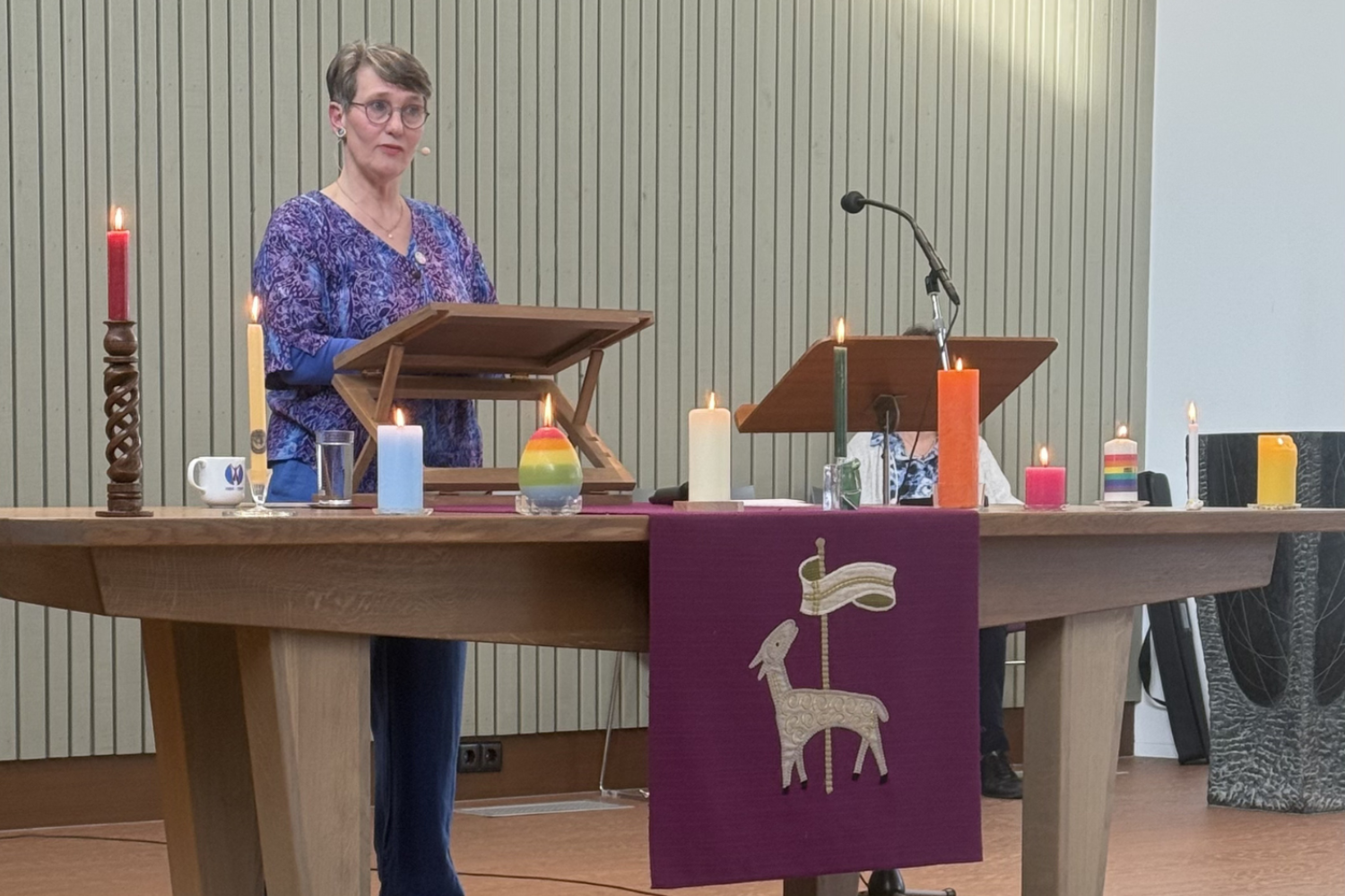 Wanda Peters houdt de Preek van de leek.