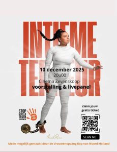 theatervoorstelling Intieme terreur 2025