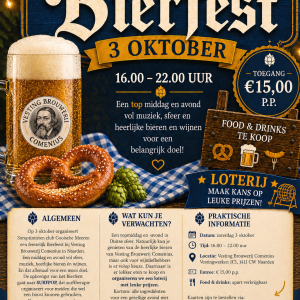 Ticket 3 oktober 2026 het Naardense Bierfest van het Jaar!