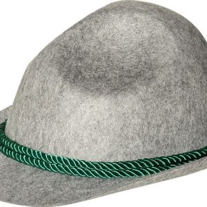 Tiroler hoedje grijs