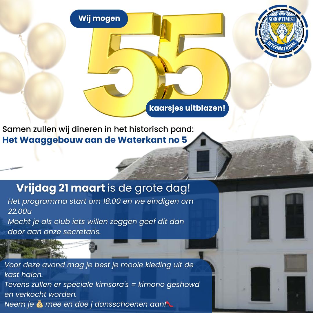 Lustrum programma dag 3 op 21 maart 2025