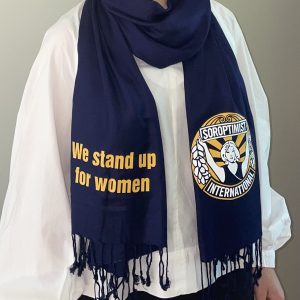 "We stand up for women"- shawl