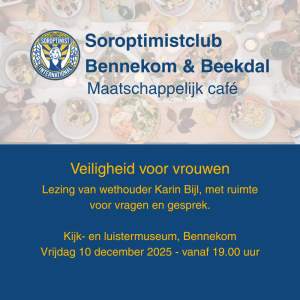 Maatschappelijk Café op woensdag 10 december 2025