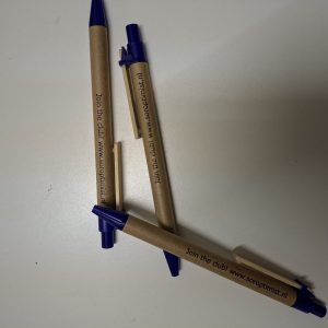 5x Pen met opdruk