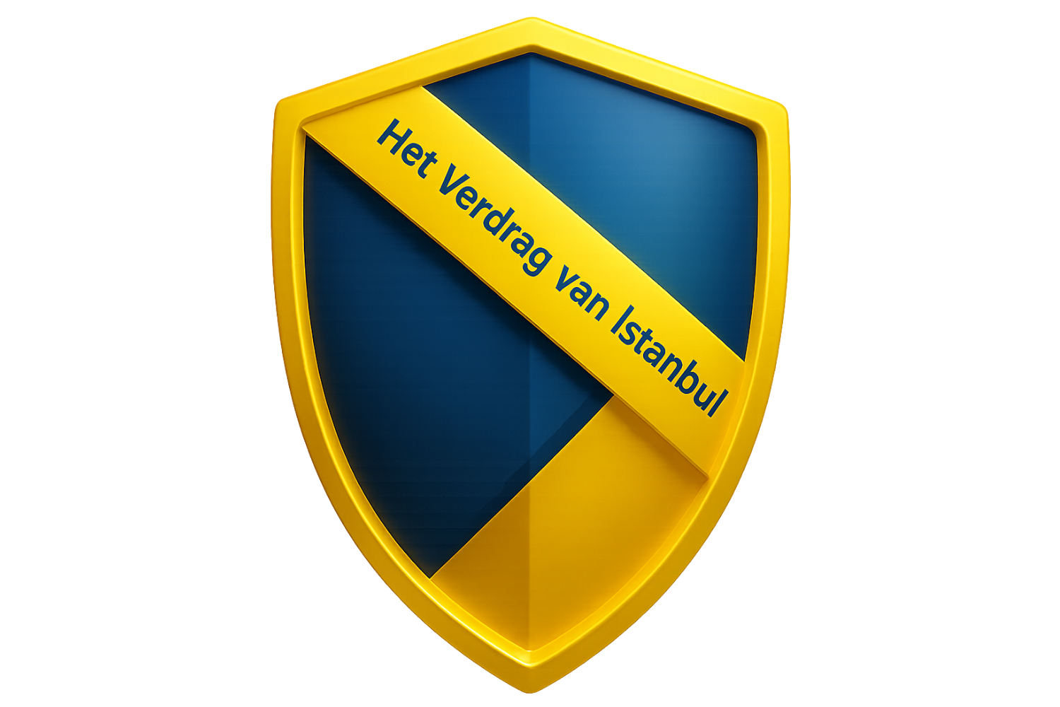 Schild-logo van project Soroptimisten voor het Verdrag van Istanbul.