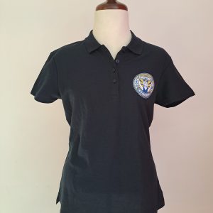 Donkerblauw poloshirt