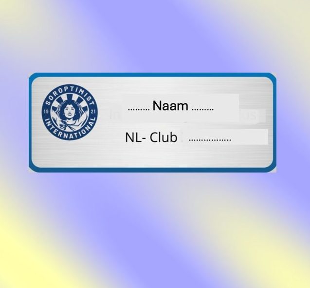 Soroptimist badge